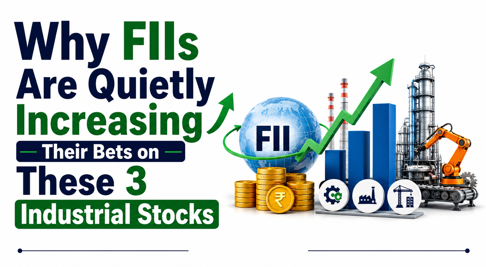 Why FIIs Are Quietly Increasing Their Bets on These 3 Industrial Stocks
