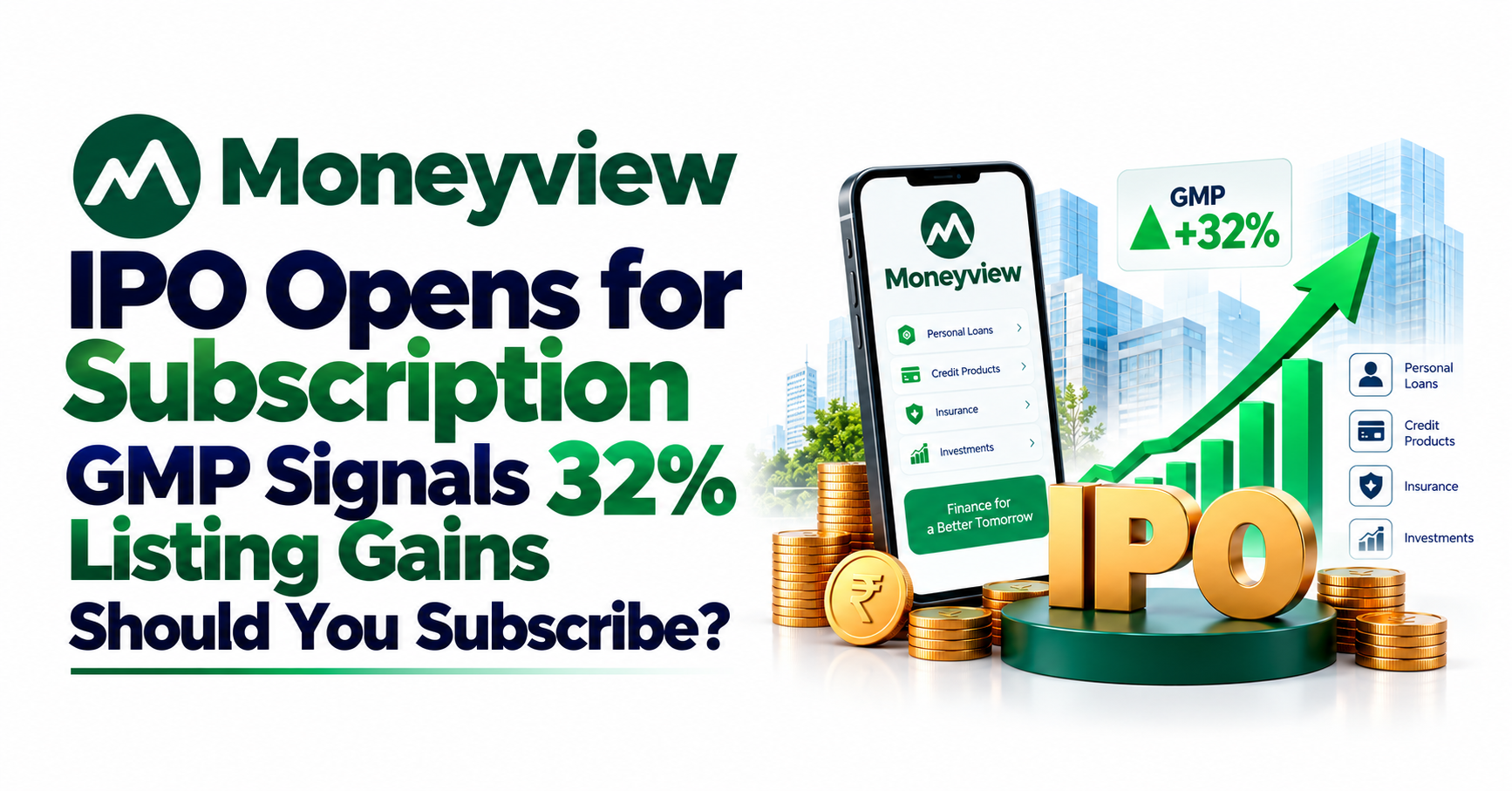 Moneyview IPO Opens Today: ₹1,091.68 Crore Issue, GMP Signals Potential Listing Premium